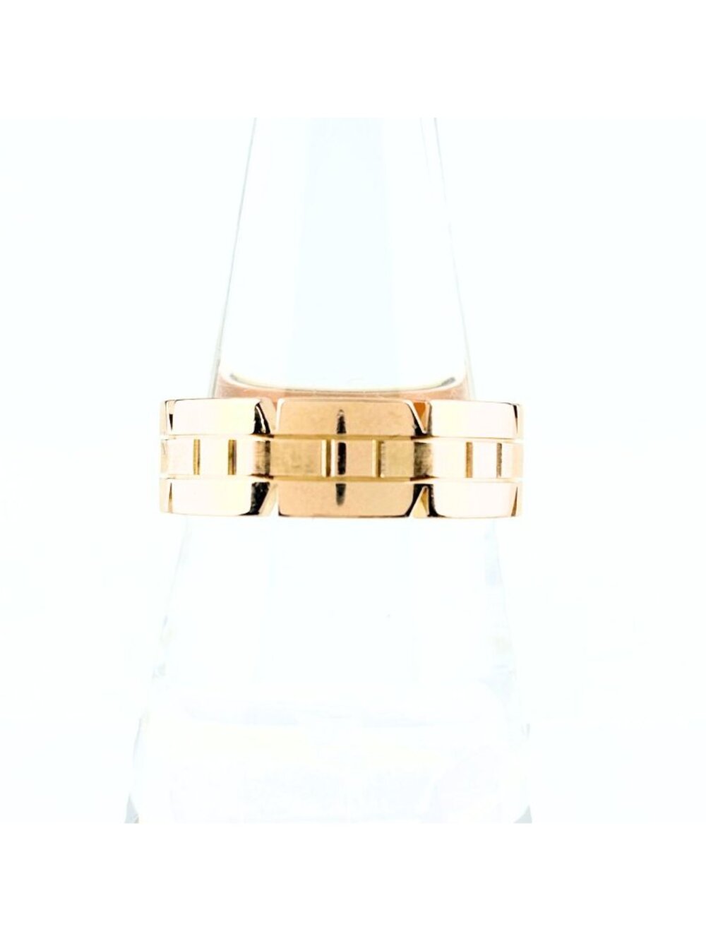 Cartier Tan Francaise Ring PG Pink Gold